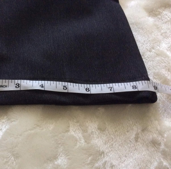 *SALE* Vertigo Paris Black Stretch Wide Leg Jean Size 4 - Picture 4 of 10